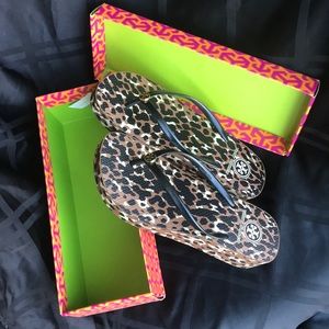 Tory Burch Thandie Wedge Flip Flop -NEW